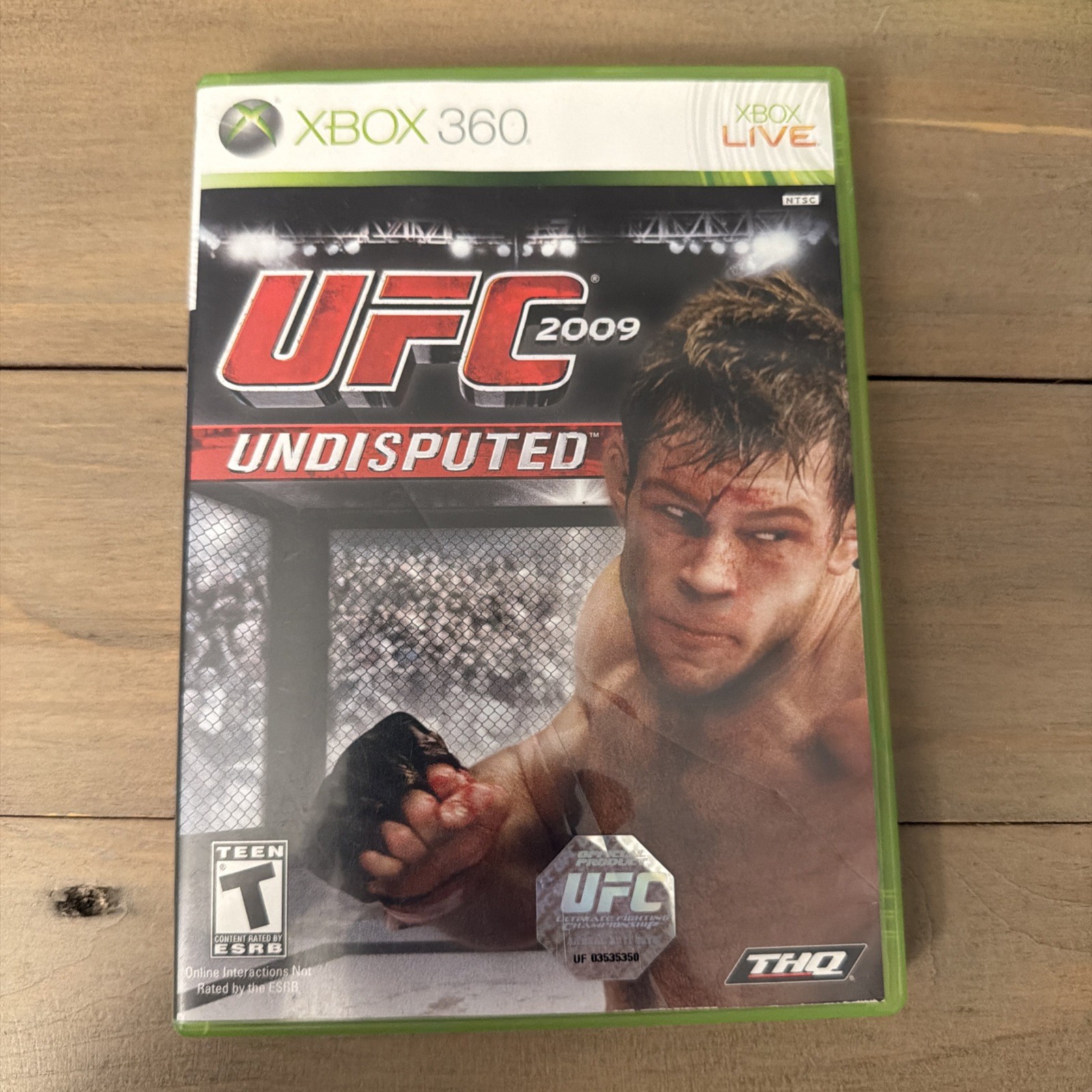 UFC 2009 Undisputed (Microsoft Xbox 360, 2009) – CIB Complete – Tested