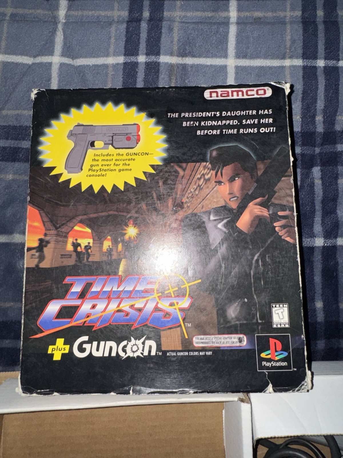 Time Crisis PS1 with NAMCO GunCon Tested PlayStation 1