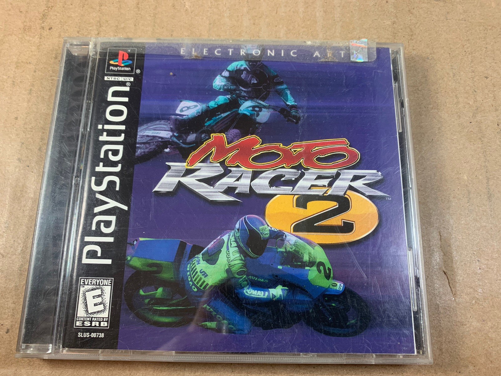 Moto Racer 2 PS1 PlayStation 1 + Reg Card – Complete CIB