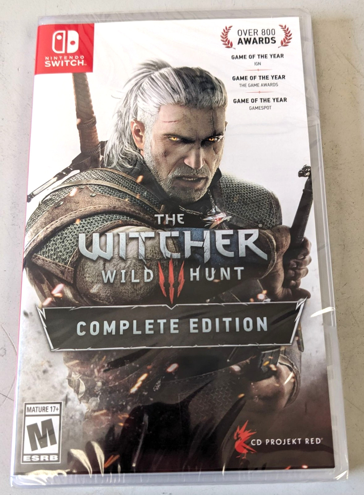 The Witcher 3 Wild Hunt Complete Ed. Nintendo Switch NEW SEALED – FREE SHIPPING