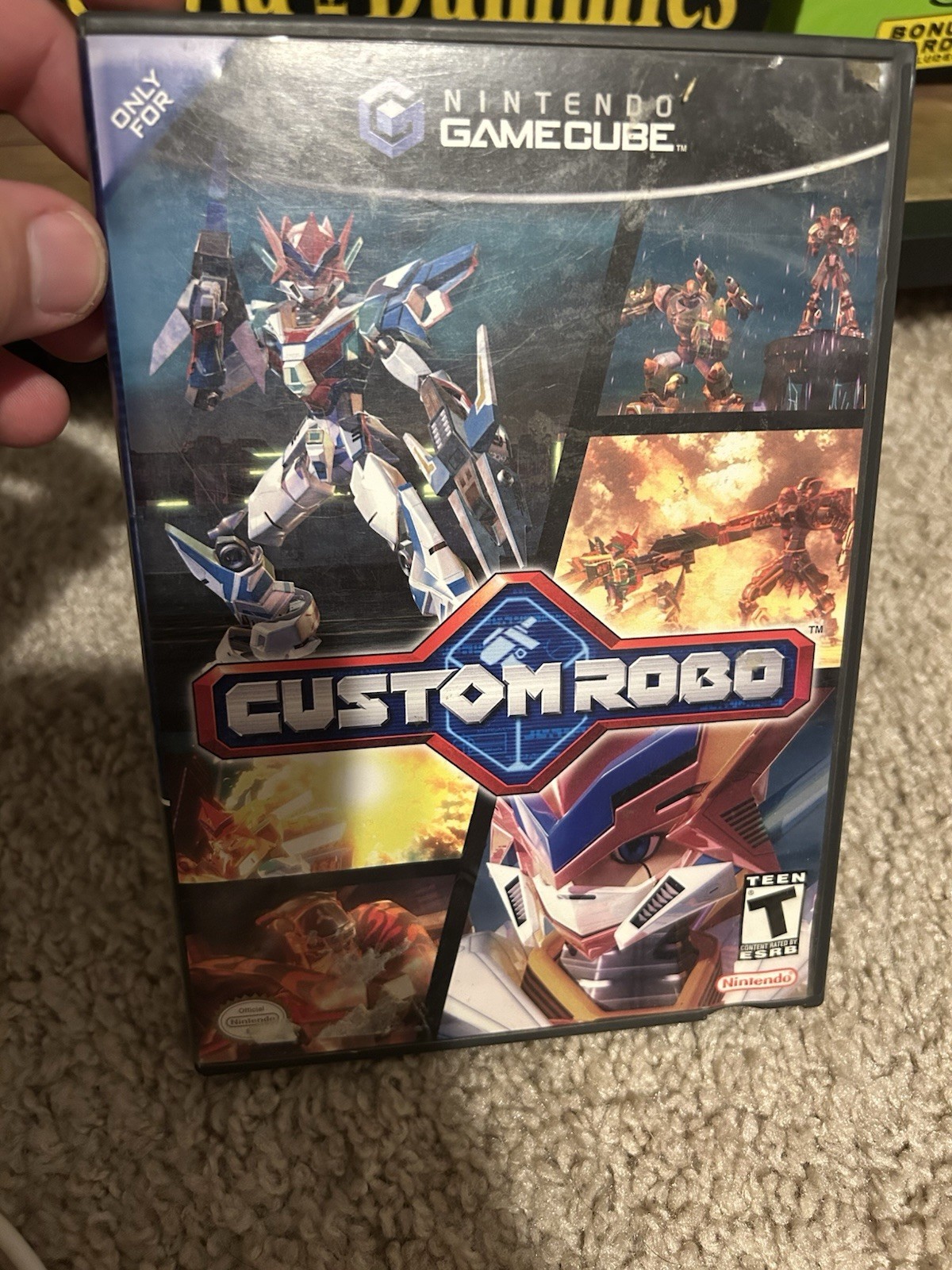 Custom Robo Arena (Nintendo GameCube, 2004) CIB Black Label