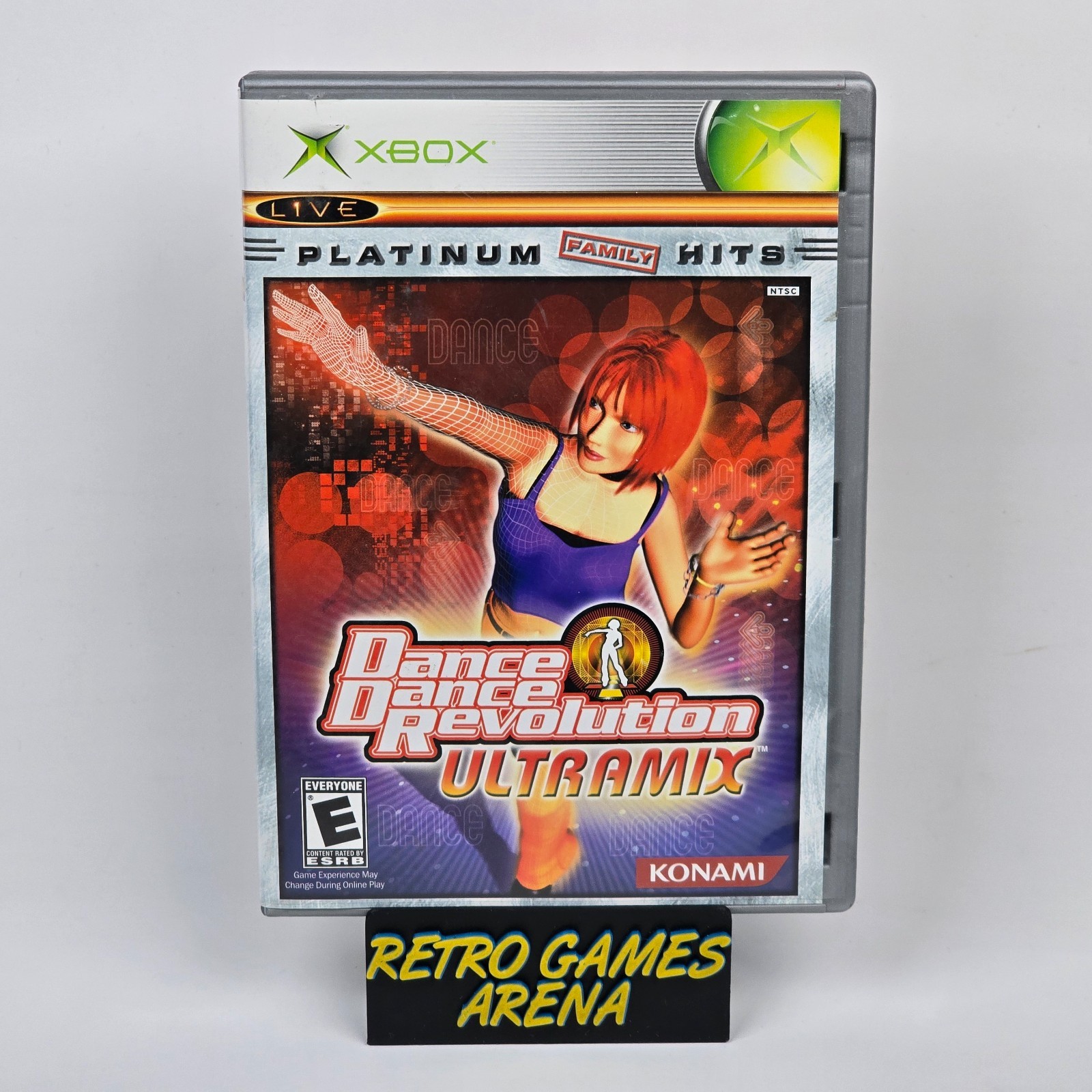 Dance Dance Revolution Ultramix (Original Xbox) Platinum Hits CIB COMPLETE