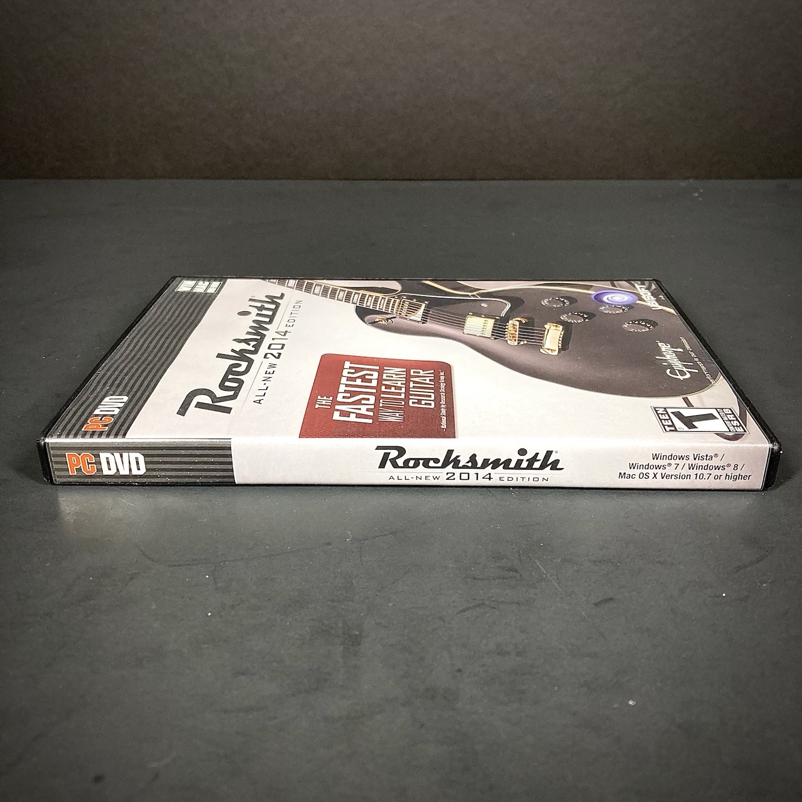 Rocksmith 2014 Edition PC DVD Windows Mac 2 Disc USA – No Cable Included