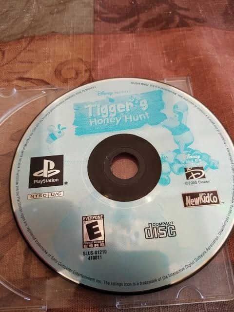 Tigger’s Honey Hunt (Sony PlayStation 1, 2000) – disc only
