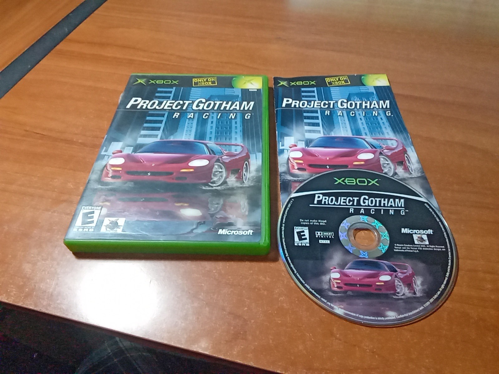 CIB Project Gotham Racing (Microsoft Xbox, 2001) Complete *TESTED*