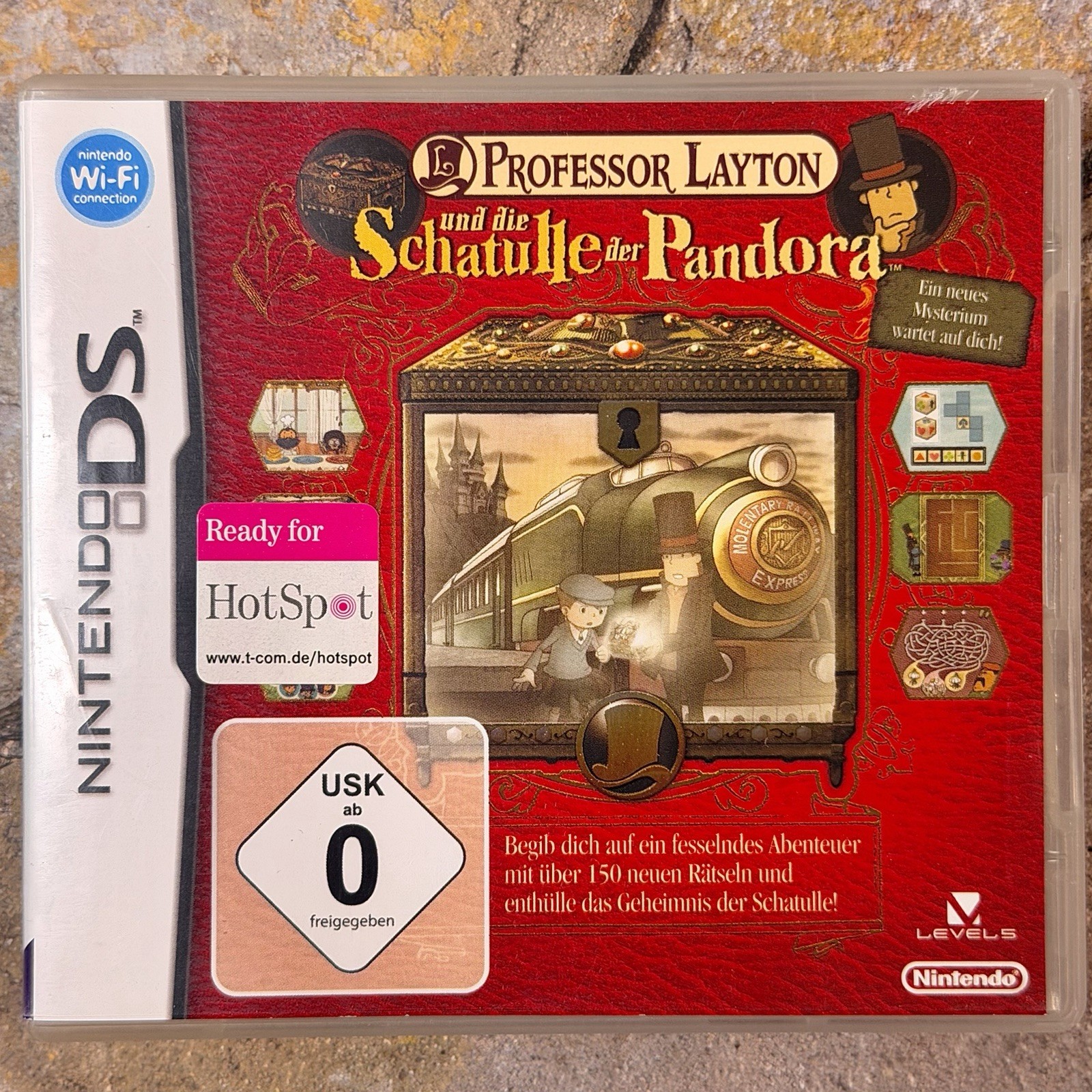 Professor Layton and the Diabolical Box CIB – Nintendo DS **GERMANY IMPORT**