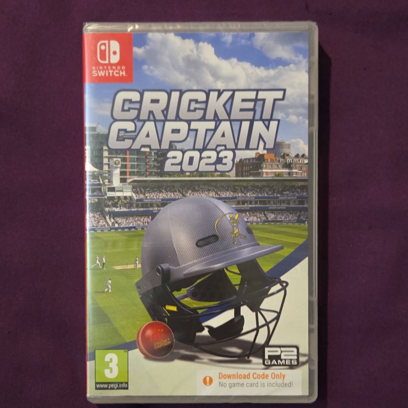 P2 Games Cricket Captain 2023 Nintendo Switch sealed new