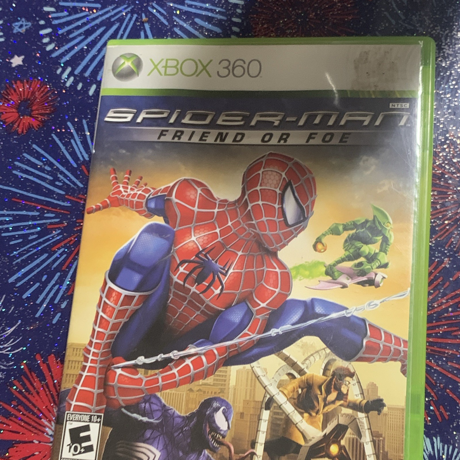 Activision Spider-Man: Friend or Foe Xbox 360 Disc w/ Case & Manual (E10+)