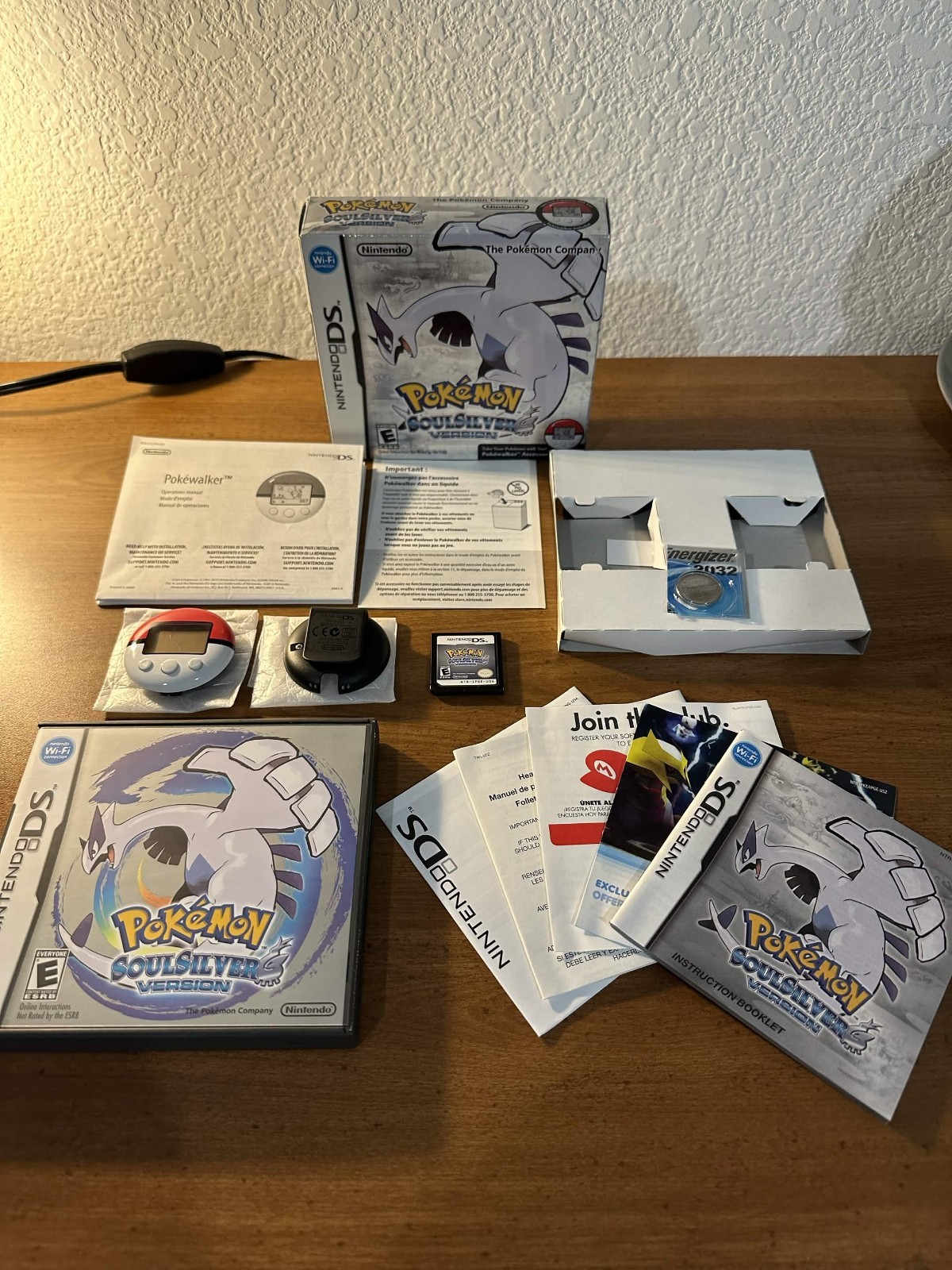 Pokemon: SoulSilver Version with Pokewalker CIB