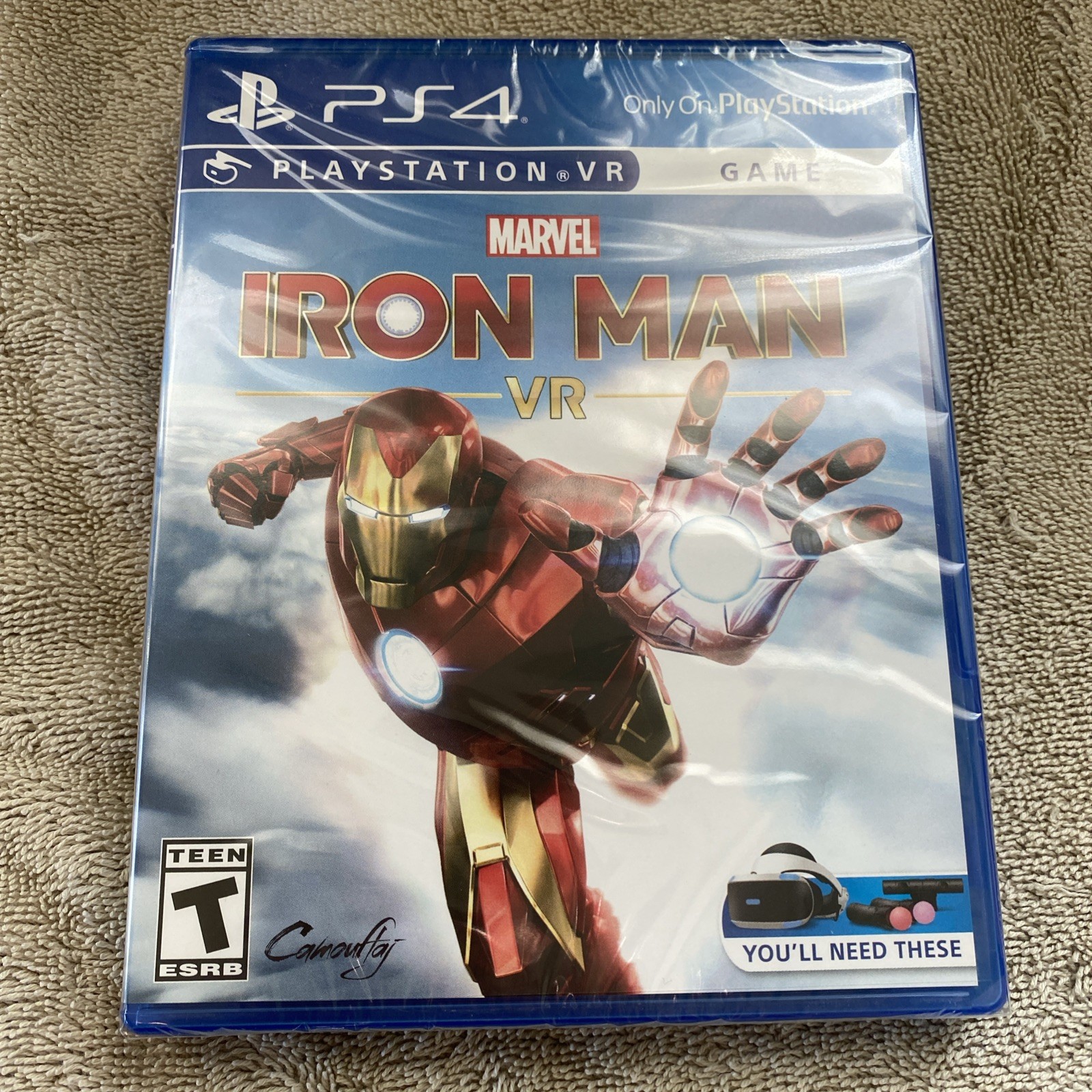 Marvel’s Iron Man VR (Sony PlayStation PS4) Brand New – Factory Sealed