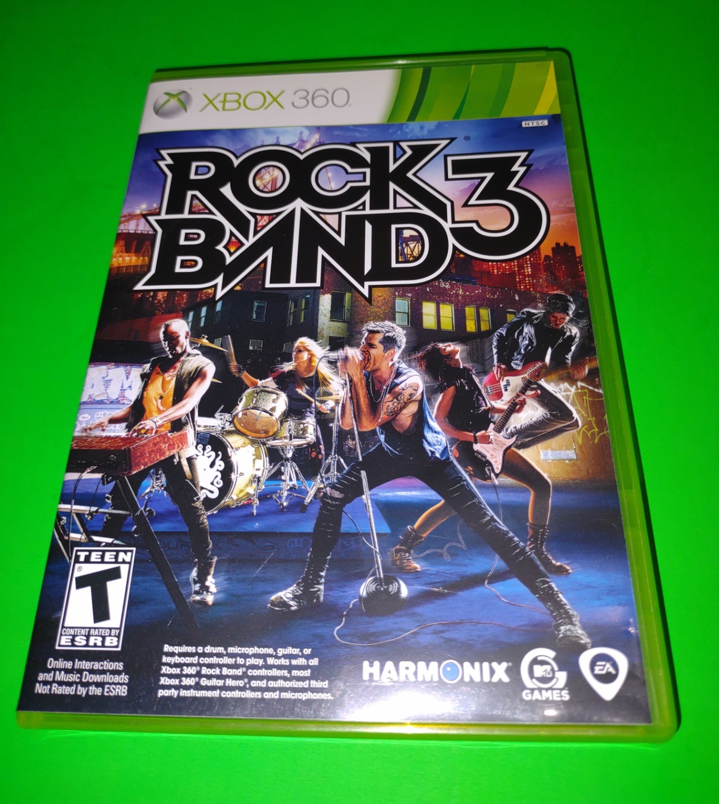 Rock Band 3 – Microsoft Xbox 360 Complete W/ Manual & Inserts Tested
