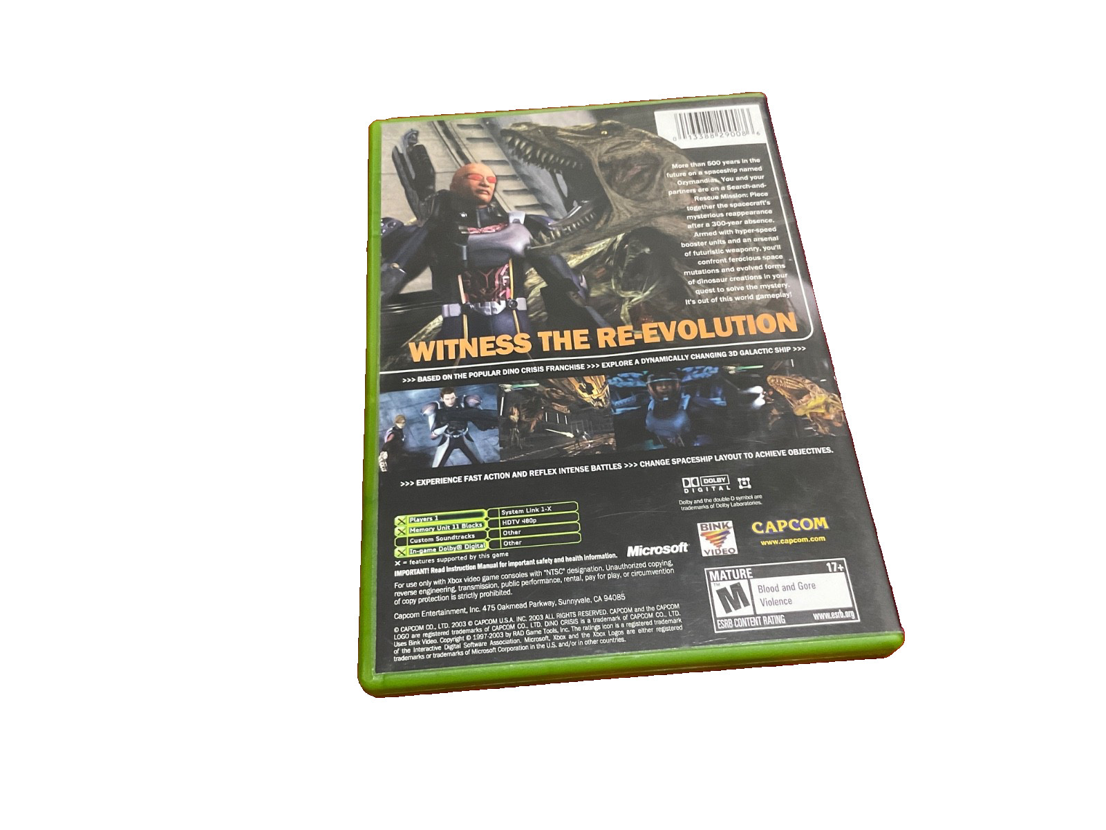 Dino Crisis 3 (Microsoft Xbox, 2003)