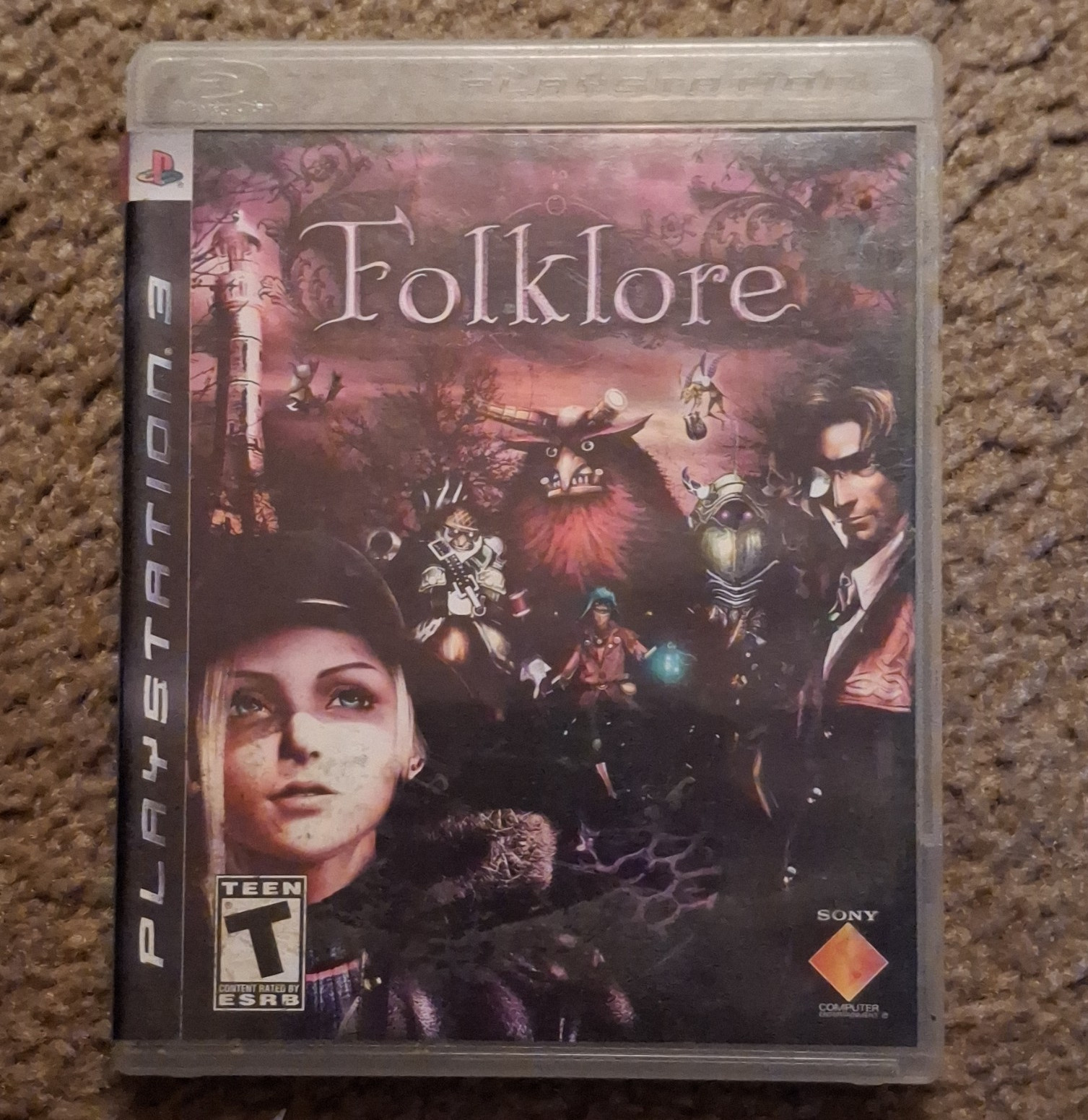 Folklore PS3 TESTED CLEAN VG NO MANUAL Role-playing NTSC-U/C 2007