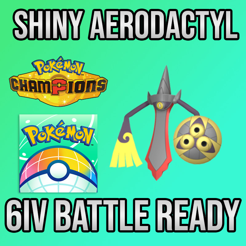 ?6IV SHINY Aegislash + EVS? POKEMON HOME?Champions?Online delivery?