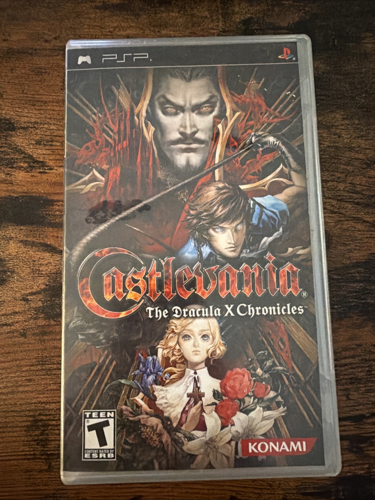 Castlevania: The Dracula X Chronicles (Sony PSP, 2007) No Manual Game/Case