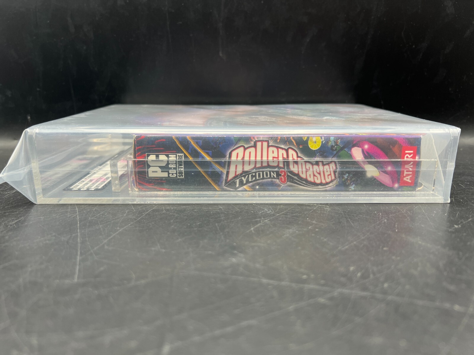 Roller Coaster Tycoon 3 Small Box Lenticular PC VGA 85+ FACTORY SEALED MINT WATA