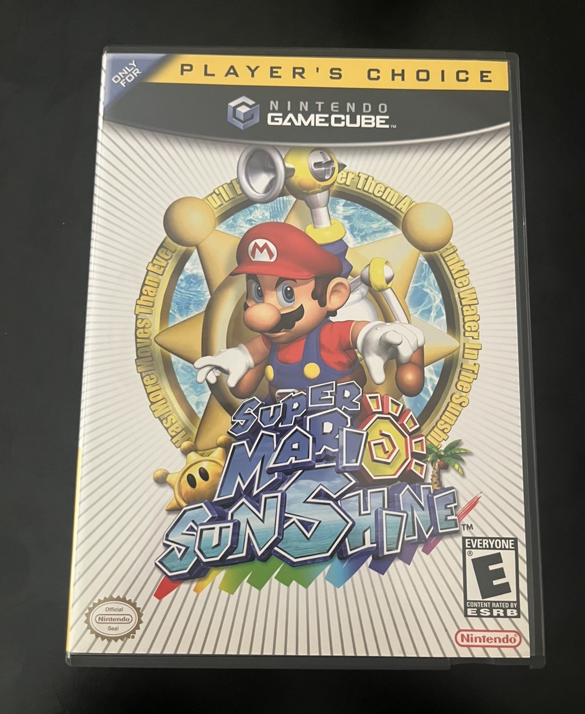 Super Mario Sunshine Nintendo GameCube Complete Manual Case Disc CIB Complete