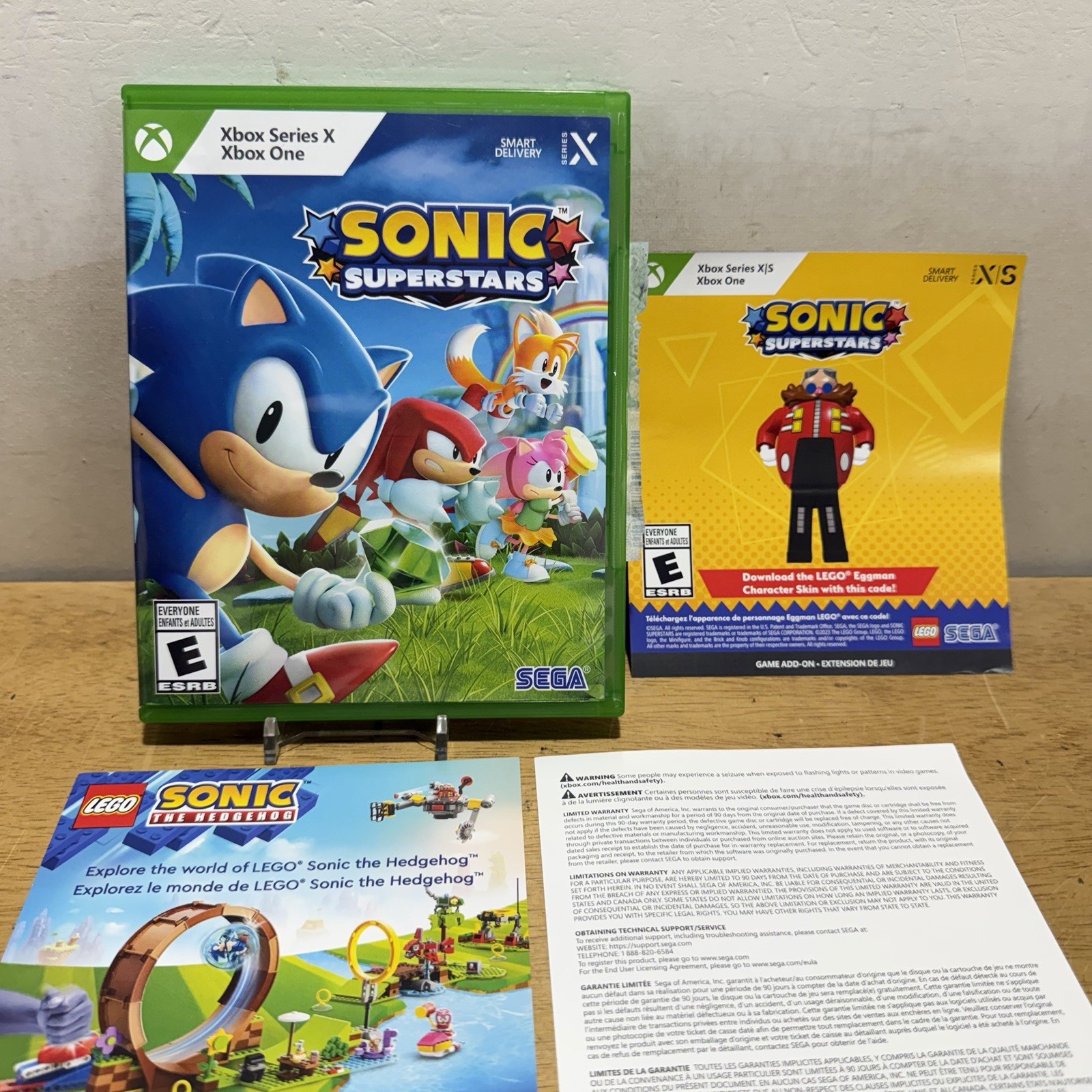 Sega Sonic Superstars – Xbox Series X & Xbox One CIB Complete Tested