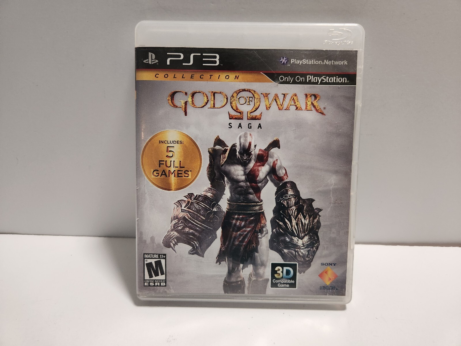 God of War Saga (Sony PlayStation 3, 2012) PS3 2 Discs TESTED