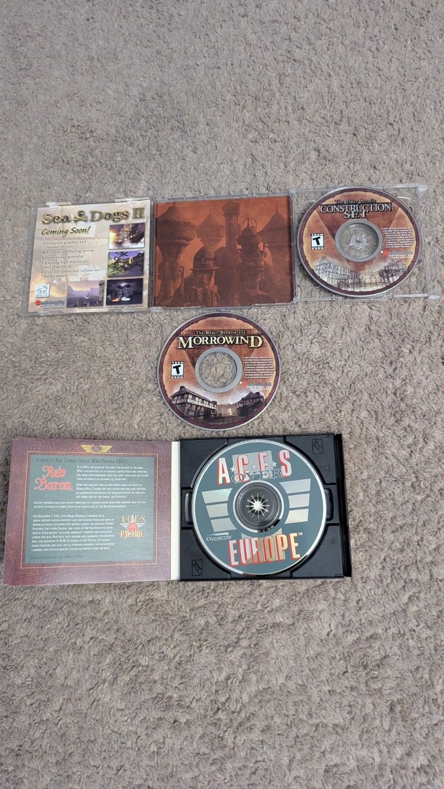 Action War PC Game Lot Battlefield Elder Scrolls Grand Theft Auto And More