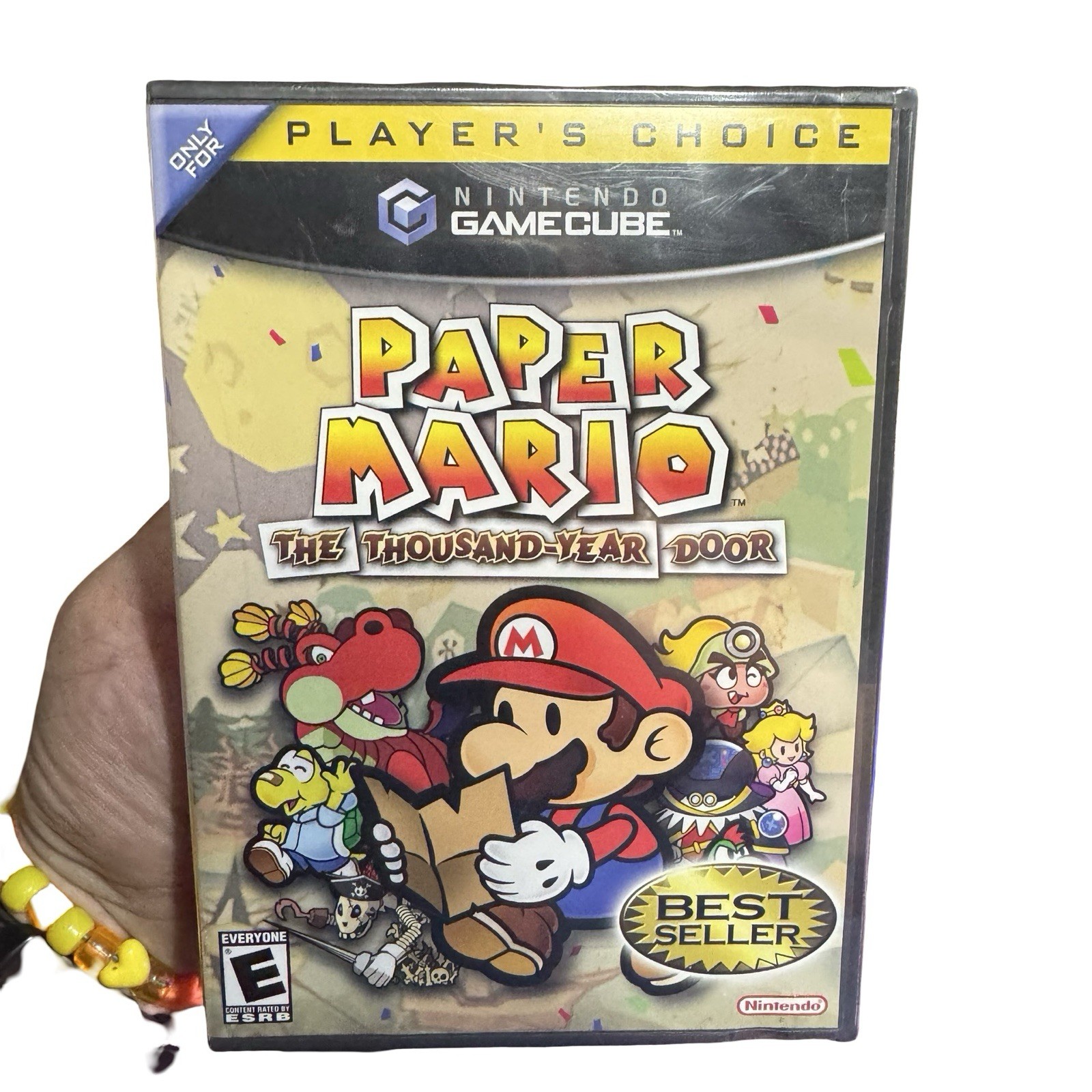 New! Paper Mario The Thousand-Year Door (Nintendo GameCube) Sealed!