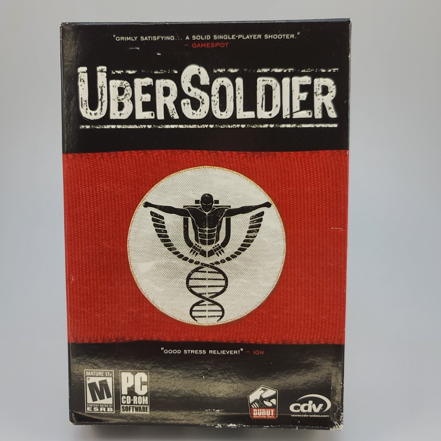 UberSoldier PC CD-ROM Video Game First Person Shooter FPS WWII