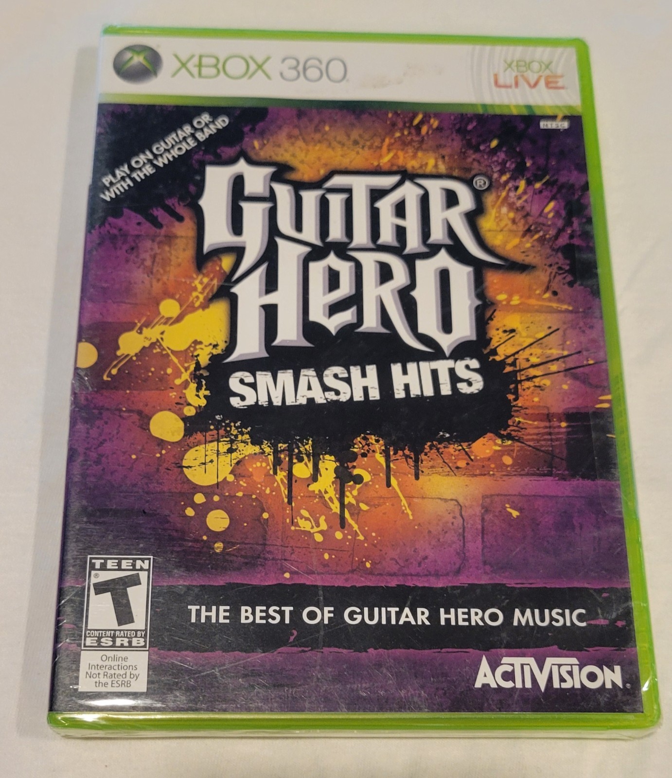 Guitar Hero: Smash Hits Activision NTSC BRAND NEW AND SEALED (Xbox 360, 2009)