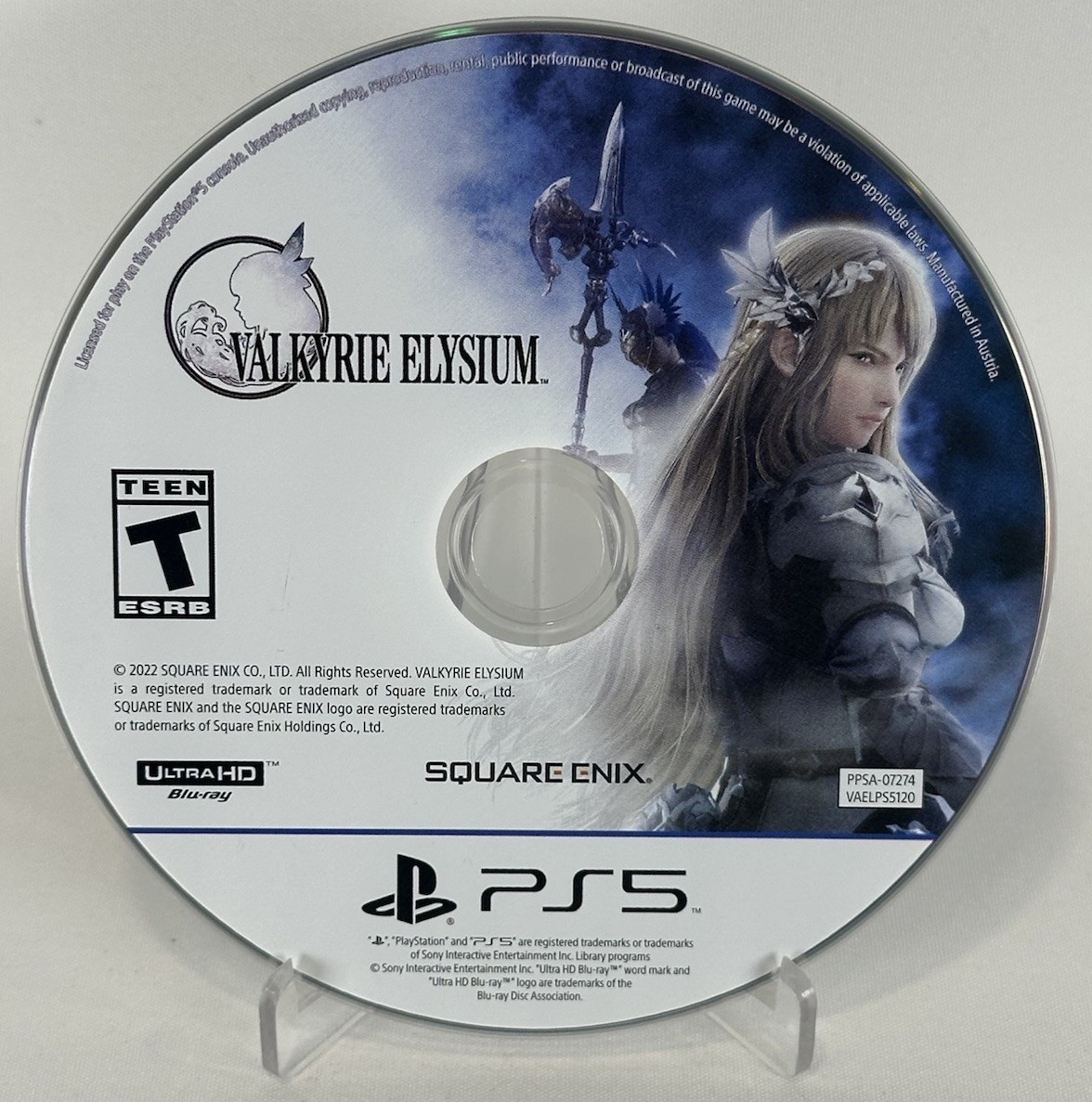 VALKYRIE ELYSIUM – SONY PLAYSTATION 5 PS5 – DISC ONLY *TESTED & WORKING*