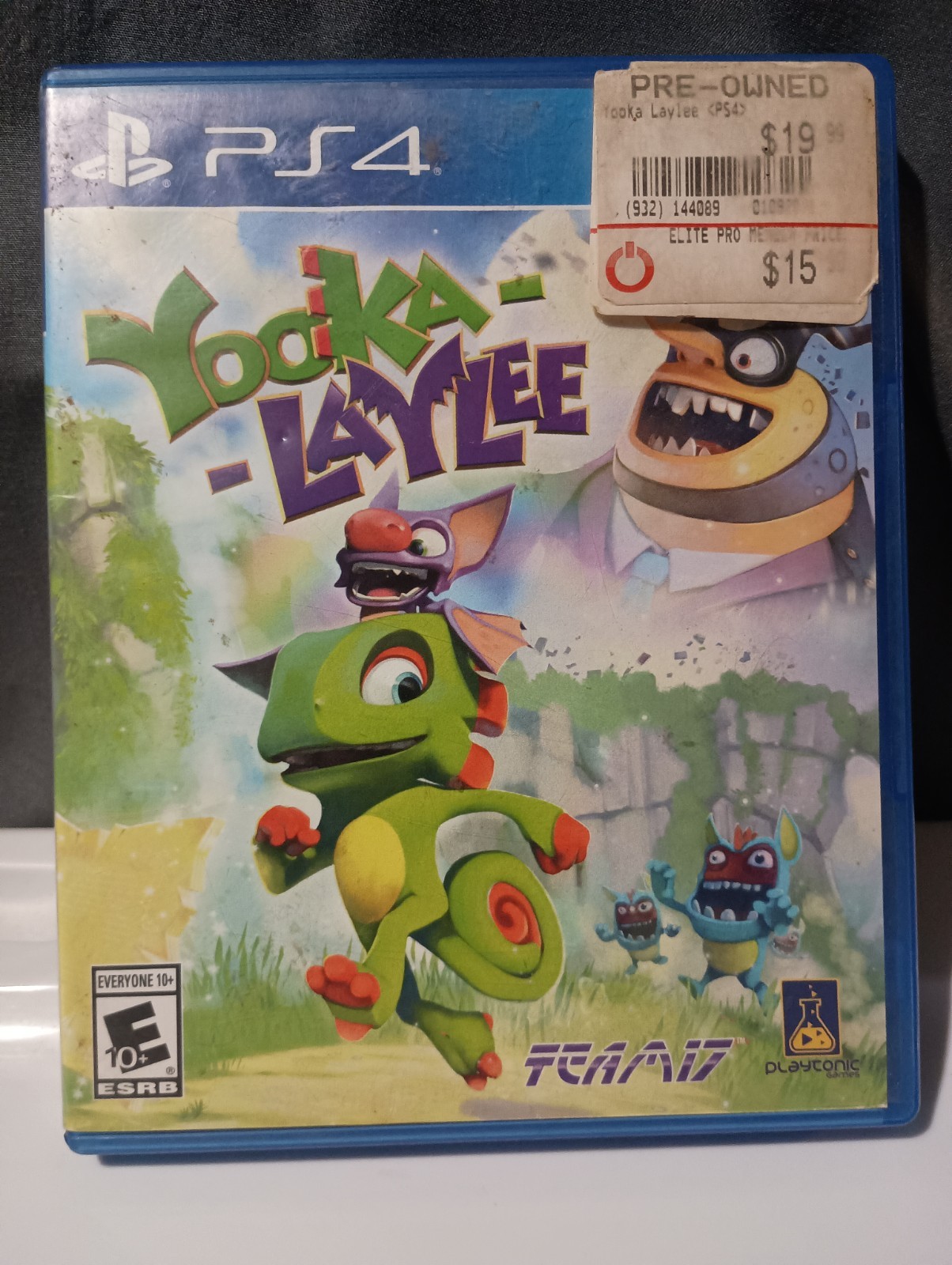 Yooka-Laylee (Sony PlayStation 4, 2017) VG