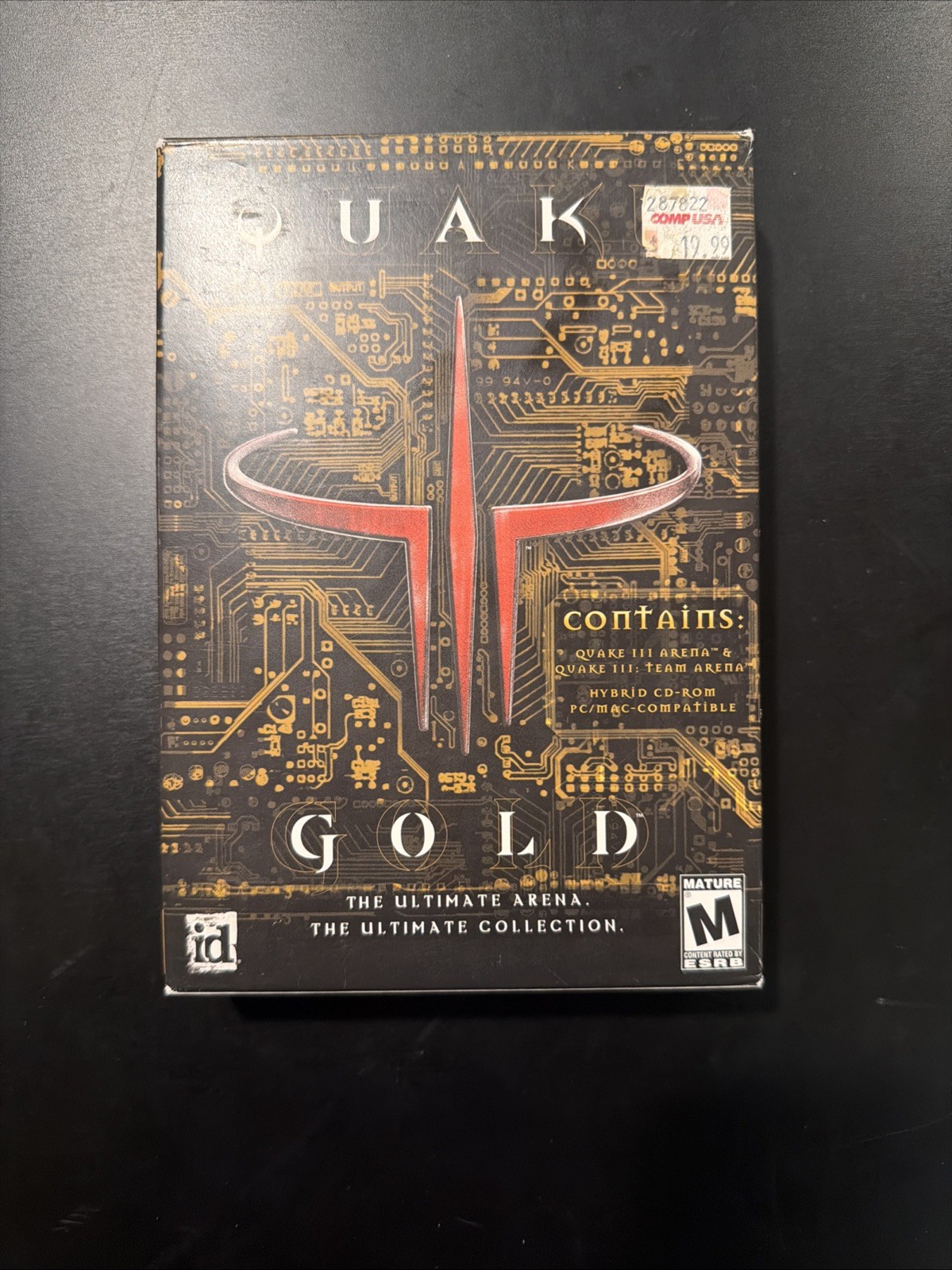 Quake III: Gold Arena Team Collection PC Windows/Mac, 2001 Full Set