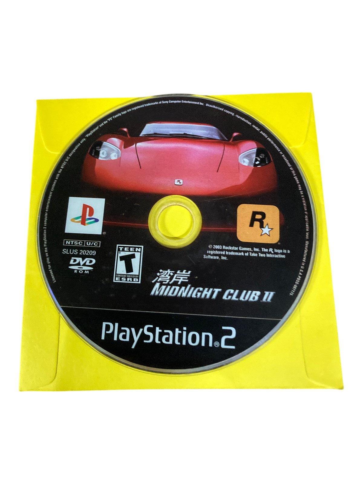 Sony PlayStation 2 PS2 DISC Only TESTED Midnight Club II 2 BL