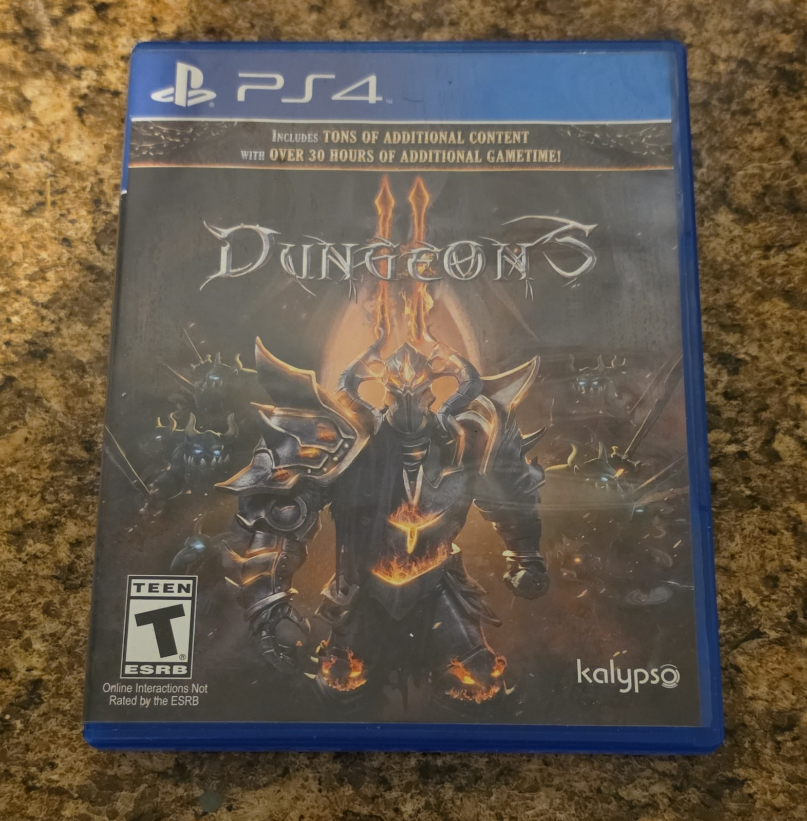 Dungeons II PlayStation 4 Kalypso Media 2016 Strategy Action Multiplayer Teen