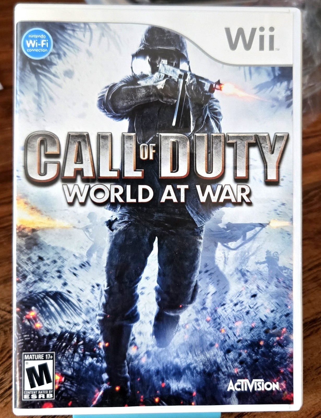 Call of Duty: World at War (Nintendo Wii) WiiU Clean Tested Switch 1 2 3 4 5 6 x