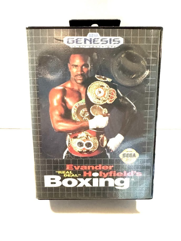 Evander Holyfield’s “Real Deal” Boxing BOX ONLY (Sega Genesis, 1992)