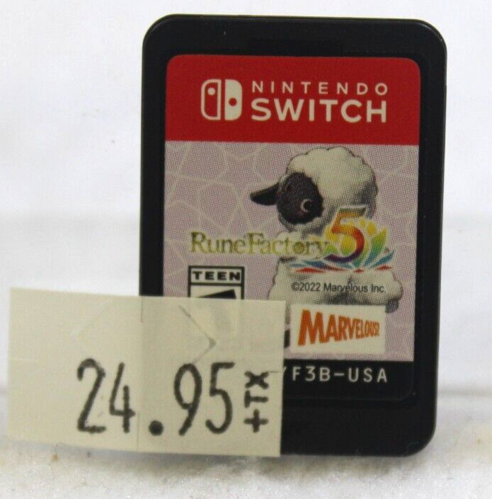 Rune Factory 5 ~ Nintendo Switch Game ~ Cartridge Only ~ Rated T