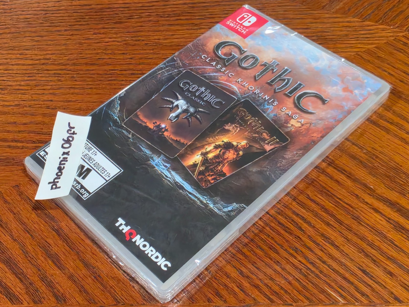 New! Gothic 1 + 2 Classic Khorinis Saga US NA Version (Nintendo Switch) Sealed!