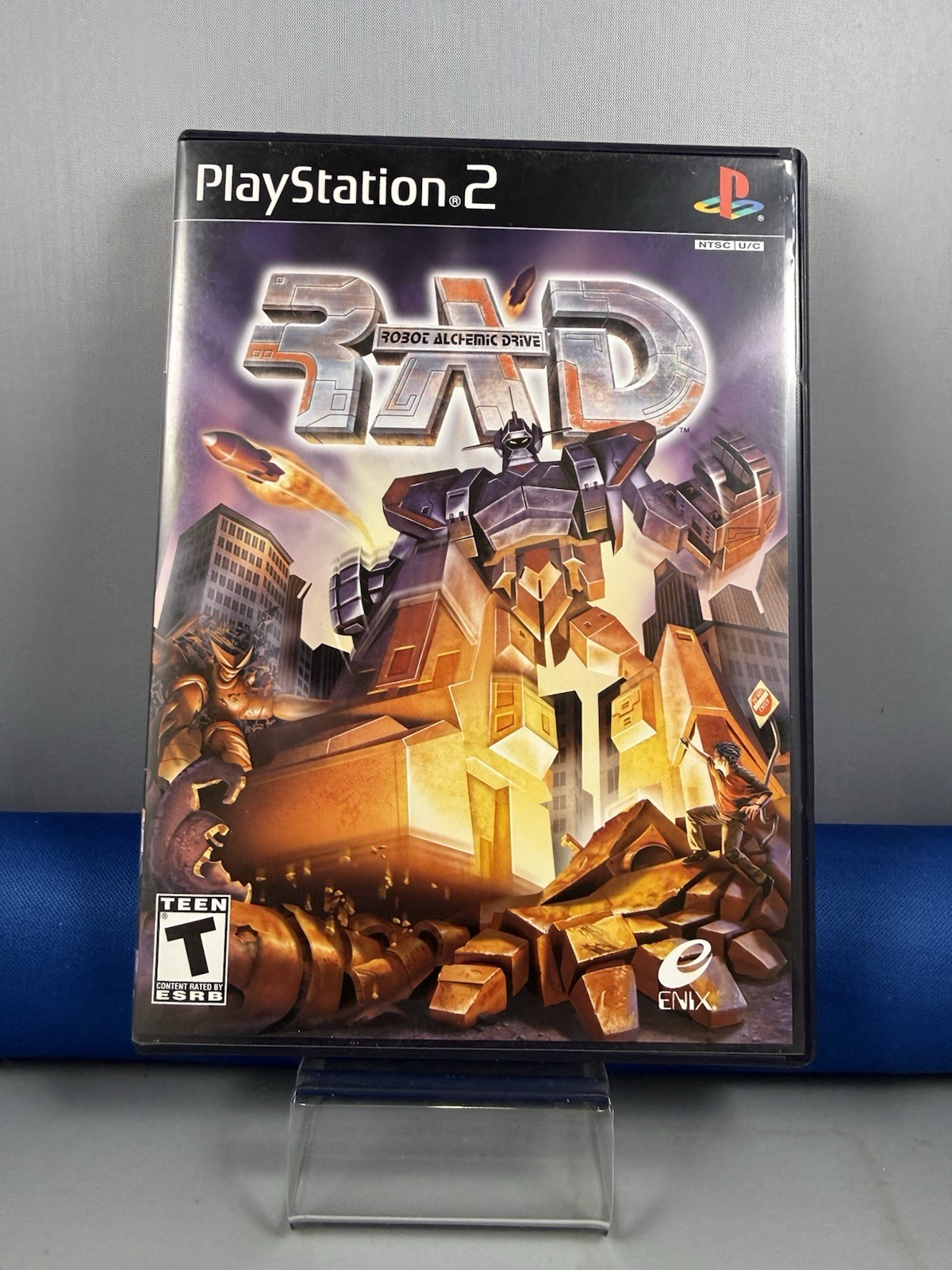 RAD Robot Alchemic Drive – PS2 – CIB Complete w / Registration MINT Fast Shippin