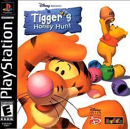 Tigger’s Honey Hunt PS1 PlayStation 1 Complete CIB + Registration Card