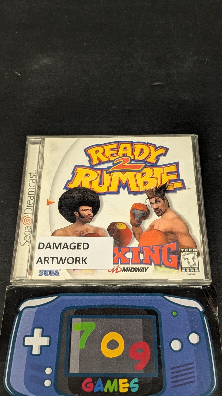 Ready 2 Rumble Boxing (Sega Dreamcast, 1999) CIB COMPLETE * Damaged Artwork*