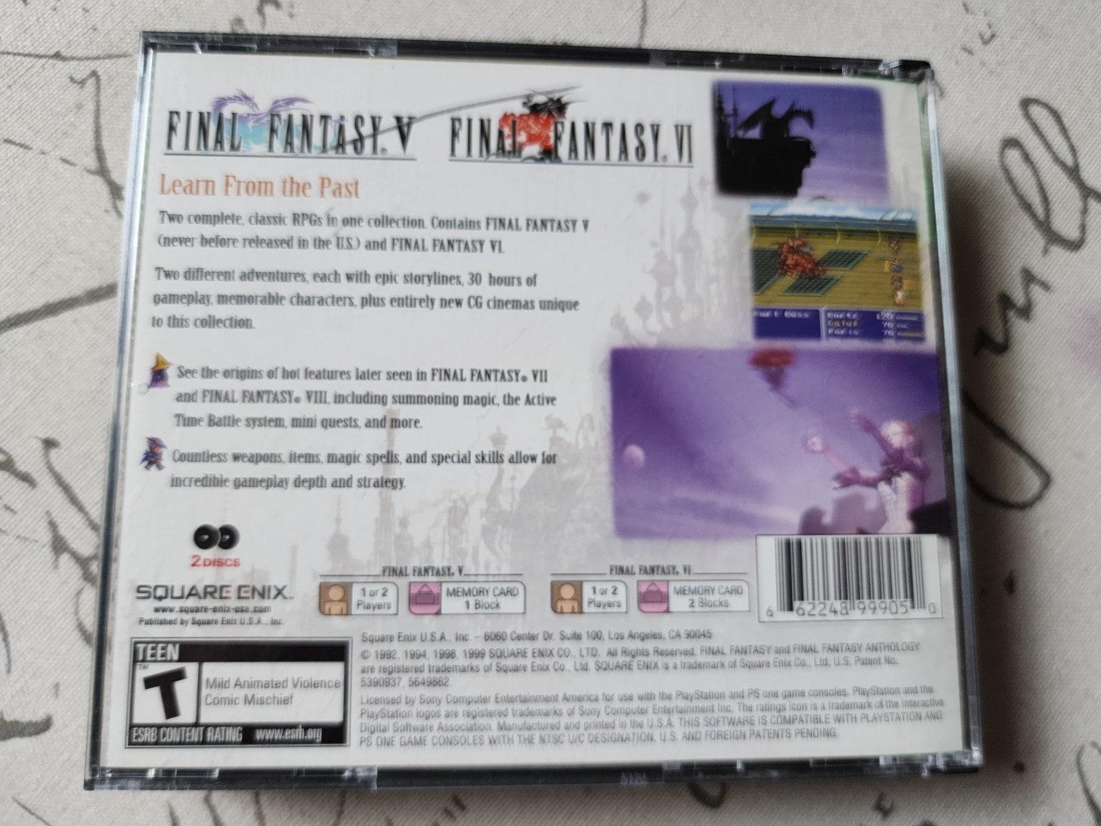 Final Fantasy Anthology (Sony PlayStation 1, 1999)