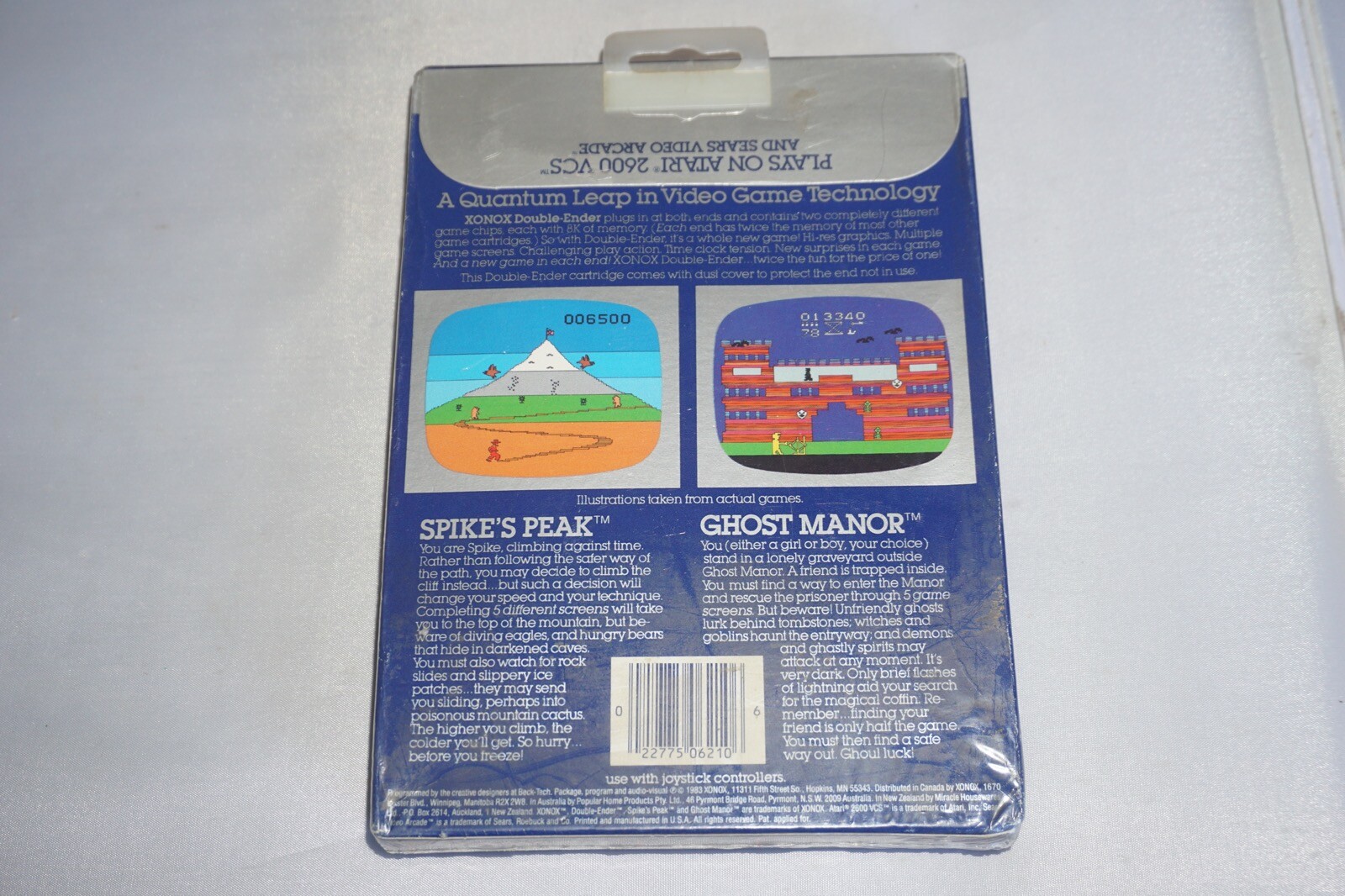 Spike’s Peak Ghost Manor (Atari 2600) NEW Factory Sealed