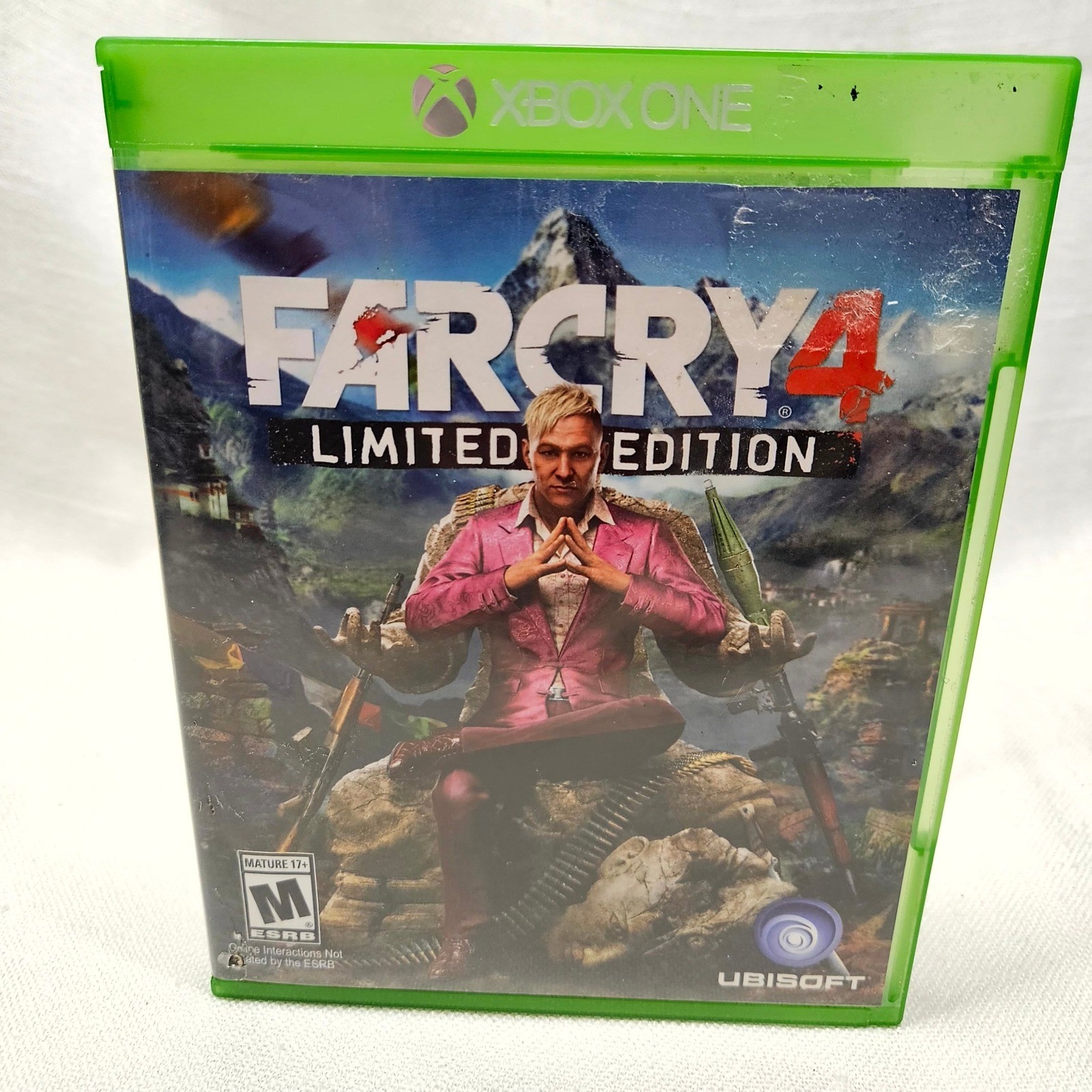 Ubisoft Far Cry 4 Video Game Xbox One OS Green Limited Edition Shooter FPS Kyrat