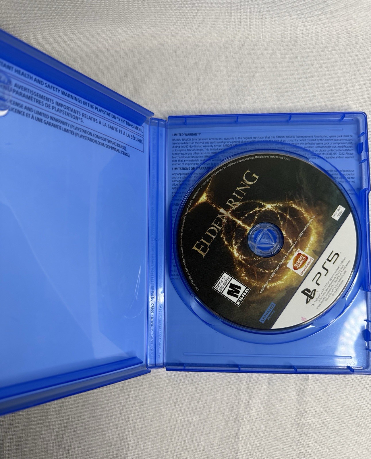 Elden Ring PS5 Game CIB Tested Working PlayStation 5
