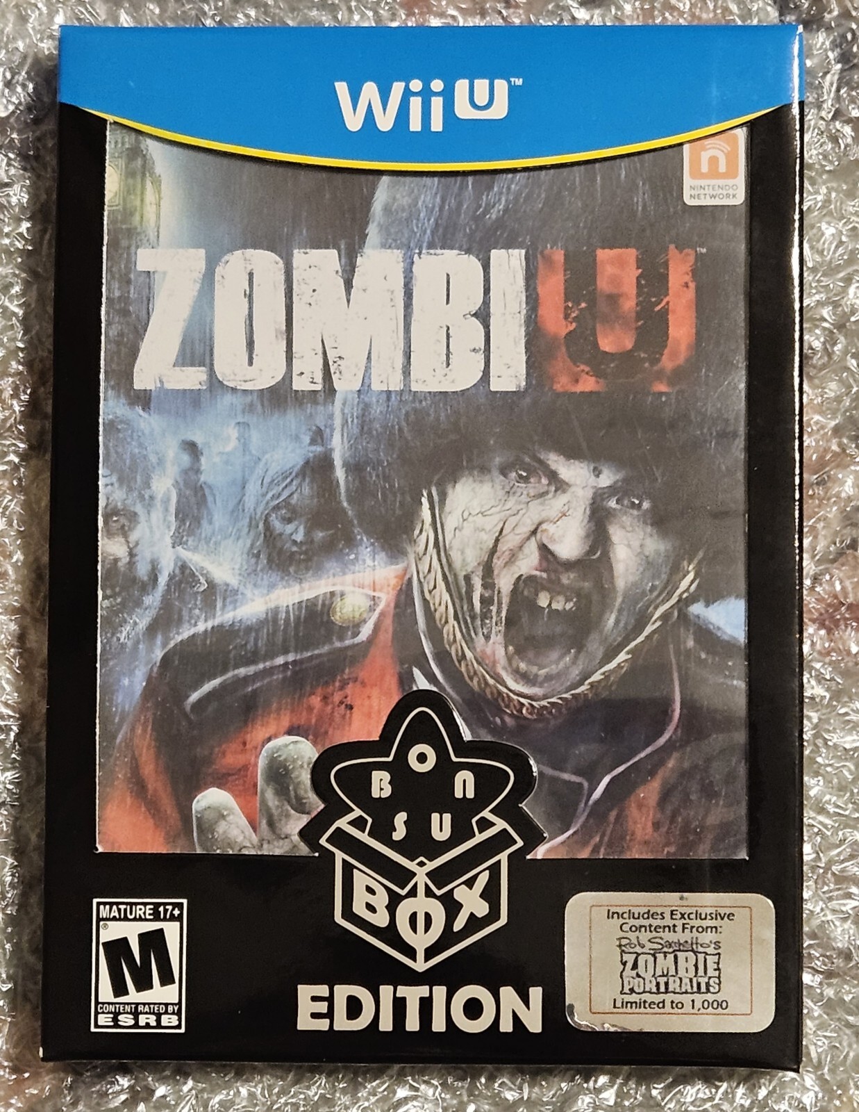 Zombiu – (Nintendo Wii U) Bonus Box-Rare Limited Edition – Only 1000 Made ??