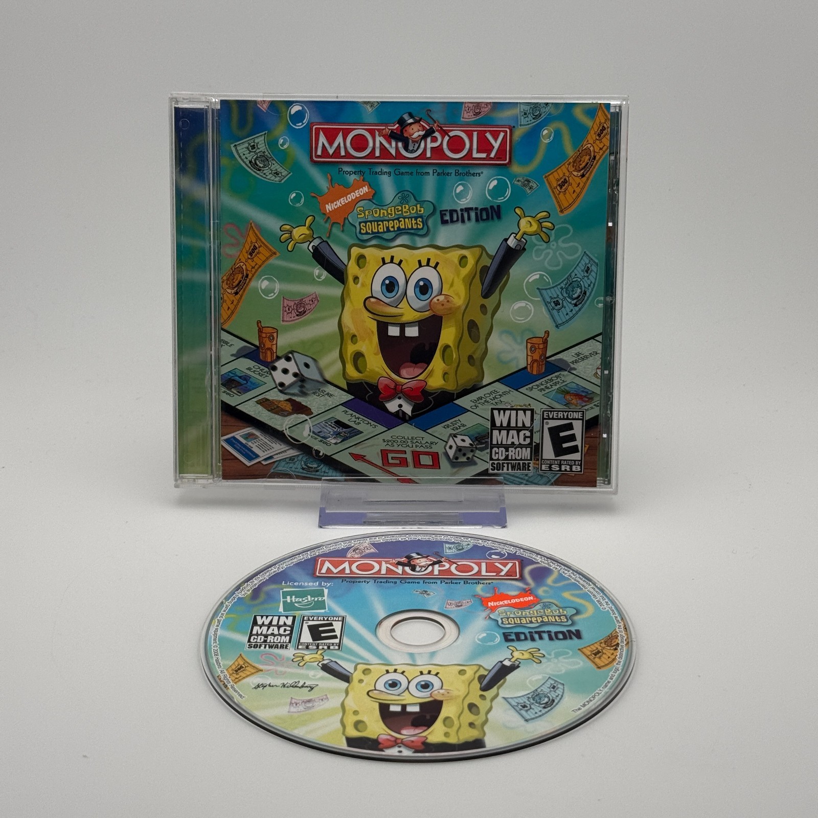 Hasbro Monopoly SpongeBob SquarePants Edition Game CD-ROM for Windows/Mac