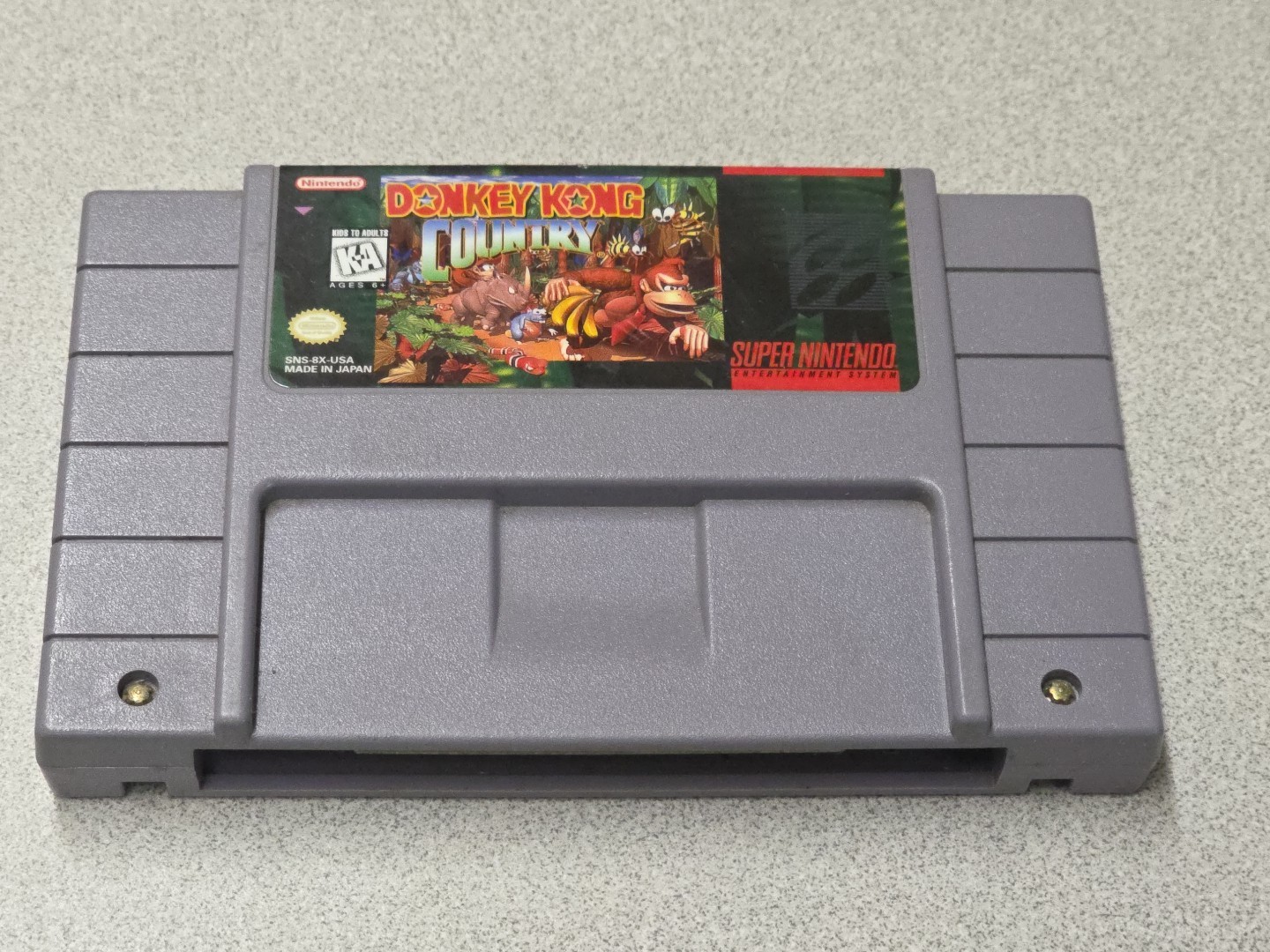 Donkey Kong Country (Nintendo SNES, 1996)