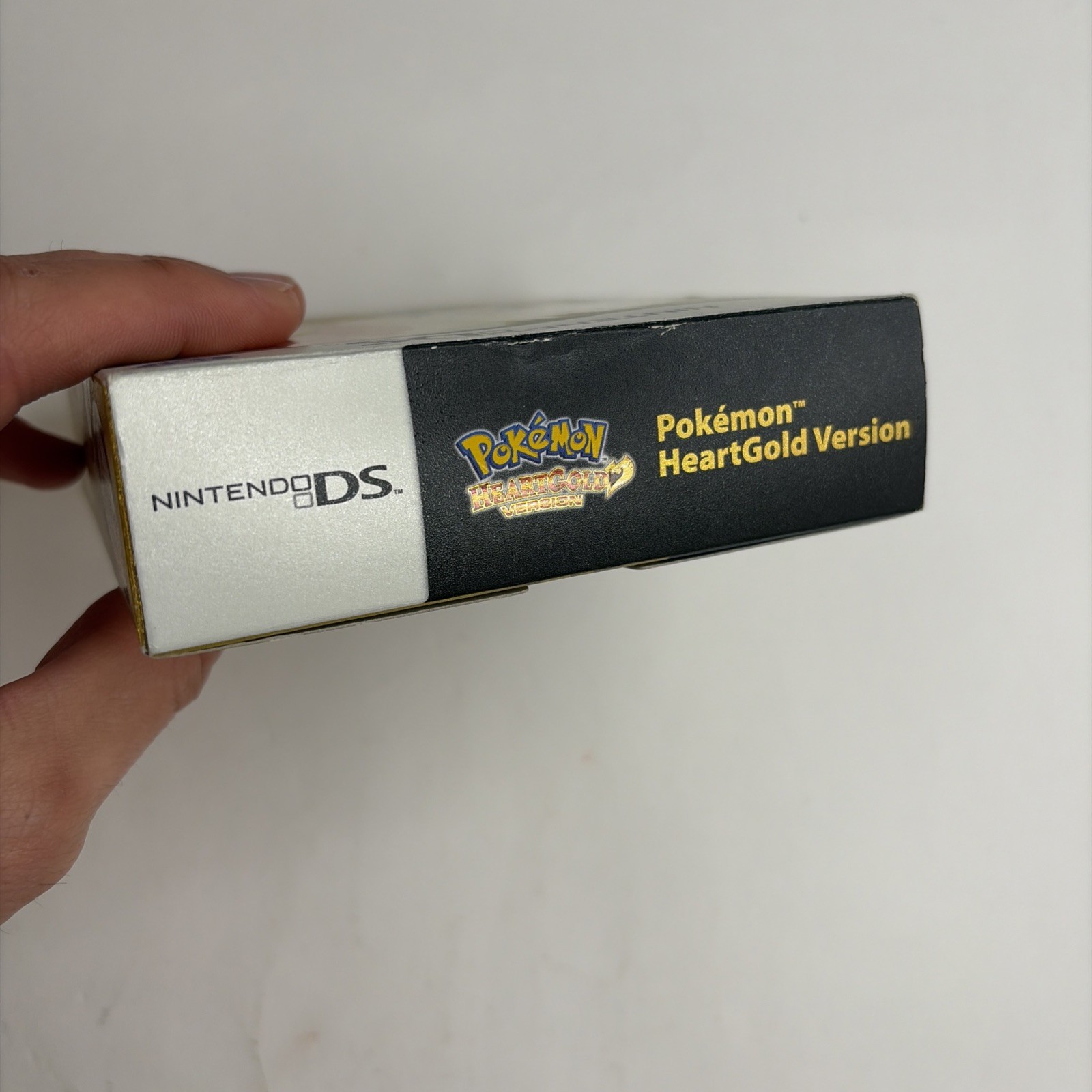 NICE Pokemon Heartgold Version DS Complete Big Box Pokewalker Authentic Tested!