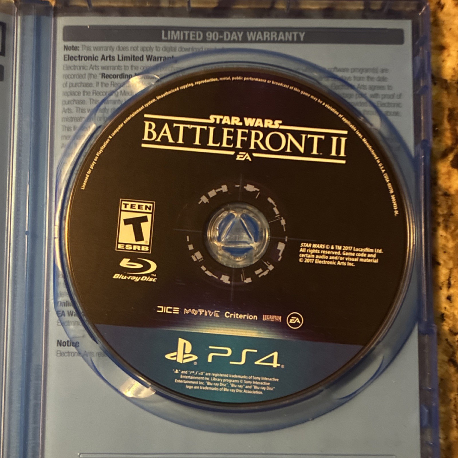 EA Star Wars Battlefront II (Battlefront Series) T PS4 NTSC 2017 MP Online