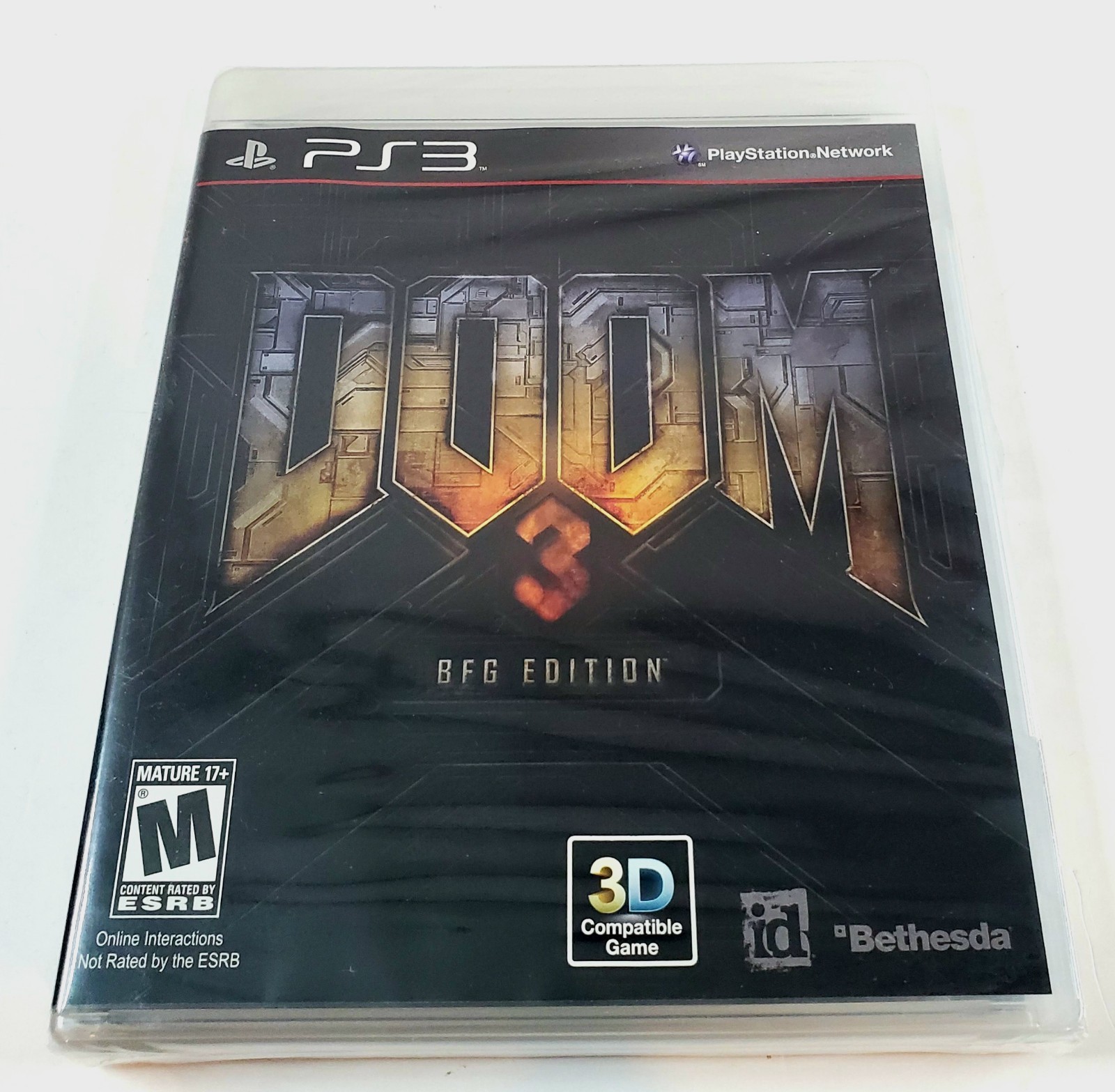 Doom 3 BFG Edition – PS3 PlayStation 3 – Brand New / Factory Sealed