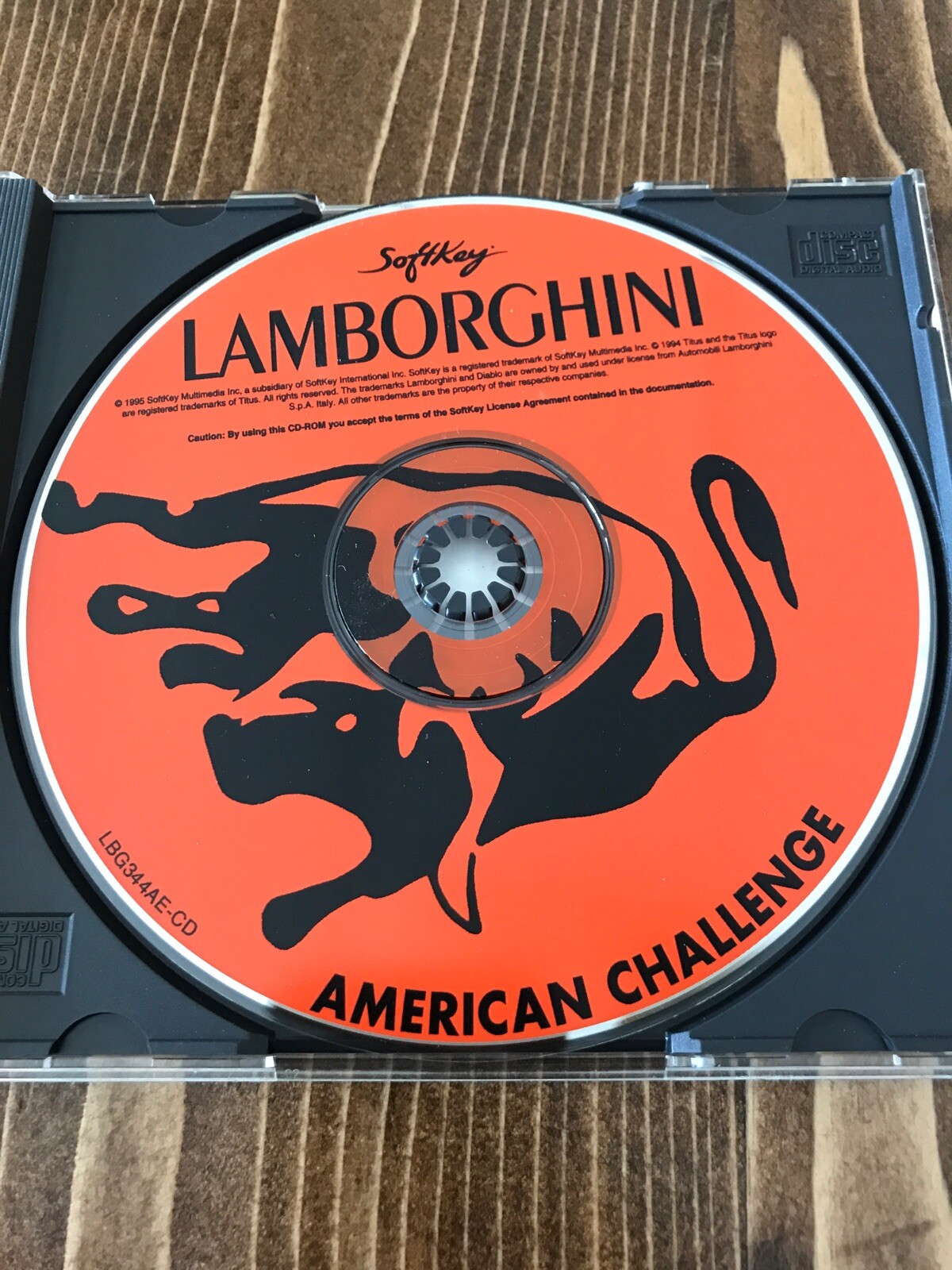 Lamborghini American Challenge PC CD-ROM Racing Game Titus Software – VCG TESTED